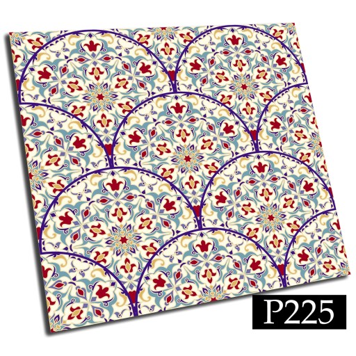 Kafelki PCV samoprzylepne 25cm Wzór Mandala