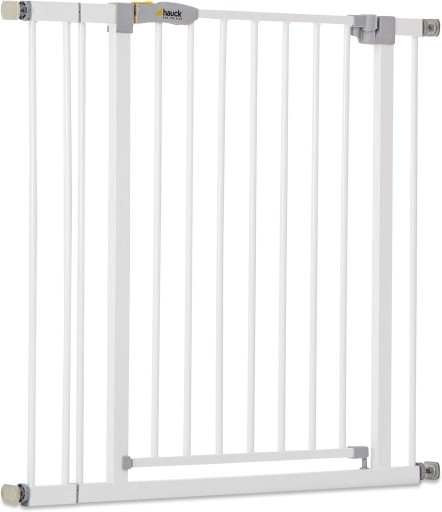 Barierka na drzwi schody Hauck rozporowa 84-89cm metalowa