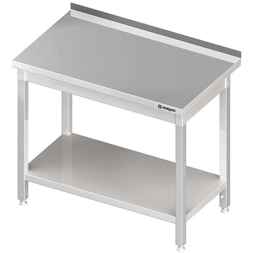 Stół ze stali nierdzewnej półka 1300x600 Stalgast