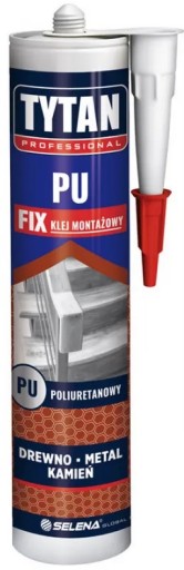 KLEJ POLIURETANOWY DREWNO METAL KAMIEŃ 310ml