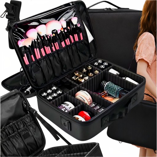 KUFER XXL NA KOSMETYKI ORGANIZER ETUI KOSMETYCZKA