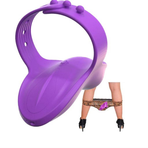 SEX MASSAGER VIBRATOR FOR PANTIES, DISCREET, REMOTE CONTROL CLITORIS