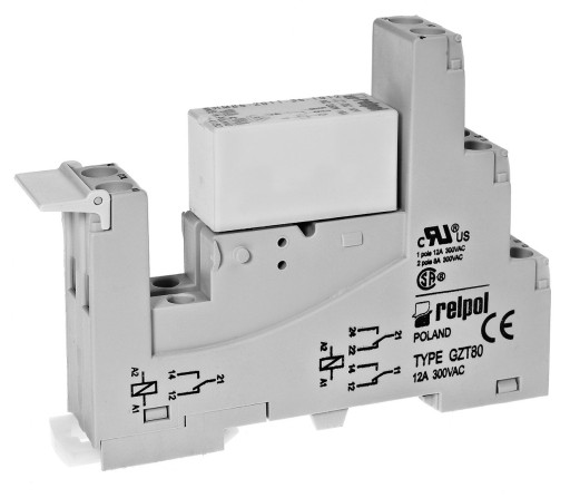 Moduł przekaźnikowy, zasilanie AC 230V AC