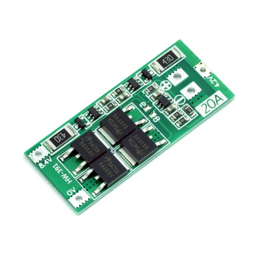 Moduł BMS 2S 20A 8.4V ładowarka Li-Ion balanser