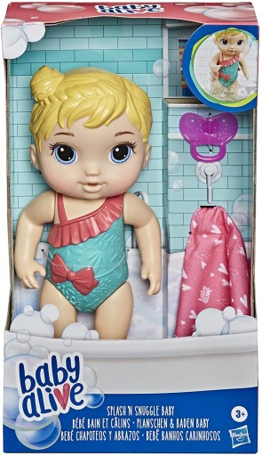Baby Alive Lalka w kąpieli E8721
