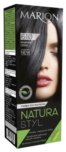 MARION NATURA STYL TRWAŁA FARBA do WŁOSÓW 610