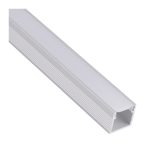 Profil ALUMINIOWY nawierzchniowy wysoki do taśmy LED 2m