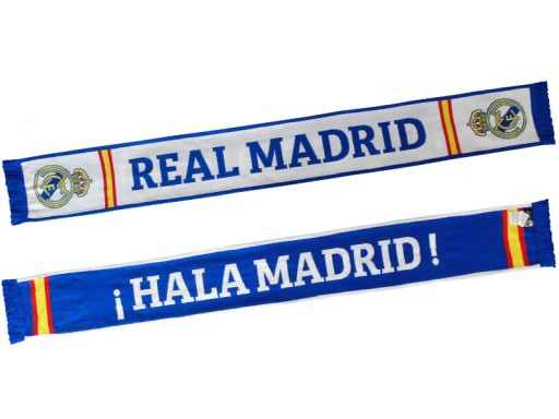 DWUSTRONNY ORYGINALNY SZALIK REAL MADRYT HALA MADRID !!