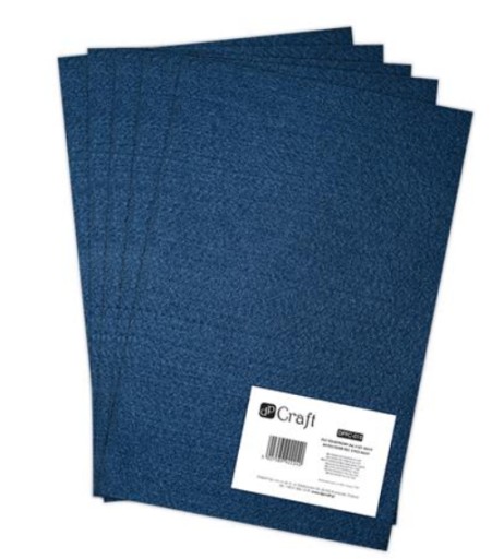 FILC DEKORACYJNY 20 cm x 30 cm zestaw GRANATOWY