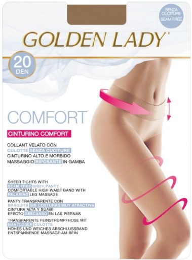 Rajstopy Golden Lady Comfort 20 den daino 3-m