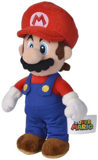 SIMBA SUPER MARIO PLUSZOWA MASKOTKA MARIO 23 CM