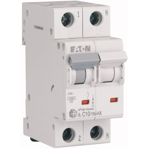 EATON 194849 WYŁĄCZNIK NADPRĄDOWY HN-C10/1N 1P+N C 10A 6kA AC