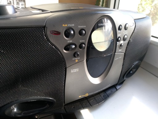 Grundig RR710 CD, BOOMBOX, CD, RADIO, KASETA , ŁADNY, SPRAWNY.