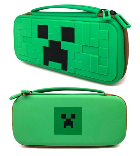 Etui hard PREMIUM pokrowiec do Switch oraz Switch OLED MINECRAFT CREEPER