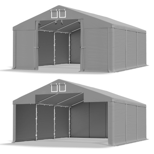 Namiot Magazynowy 3x6m Warsztatowy Stal DAS 560 S