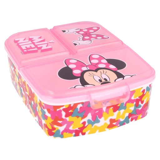 MYSZKA MINNIE ŚNIADANIÓWKA TRZY PRZEGRÓDKI LUNCH