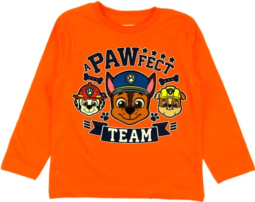 CHŁOPIĘCA BLUZECZKA BLUZKA PSI PATROL PAW T-SHIRT KOSZULKA PIESKI 128 P17