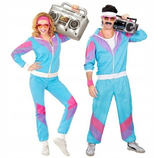 STRÓJ SPORTOWCA DRESA DRES Z LAT 80 S-XXL
