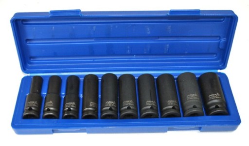 NASADKI UDAROWE DŁUGIE 10-24 MM 1/2 KLUCZE PNEUMAT