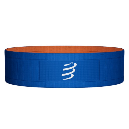 COMPRESSPORT Pas biegowy FREE BELT dazz blue/fire xl/xxl