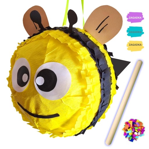 PINIATA PSZCZOŁA + GRATISY PINATA OWAD URODZINY
