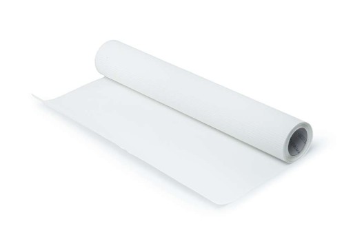 Ozdobny papier karbowany BIAŁY ROLKA