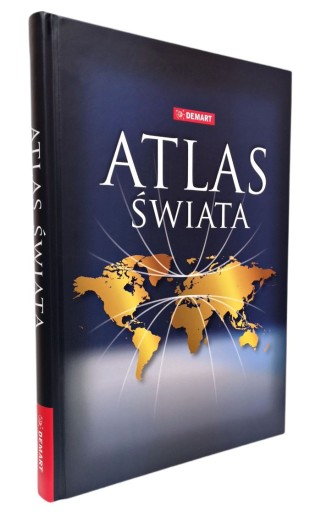 ATLAS ŚWIATA 2023/2024 TWARDA OPRAWA DEMART