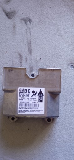 MODUŁ SENSOR PODUSZEK OPEL ASTRA III 13227920