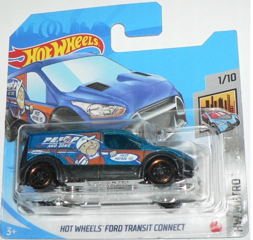Hot Wheels Resorak - Ford Transit Connect GRX79