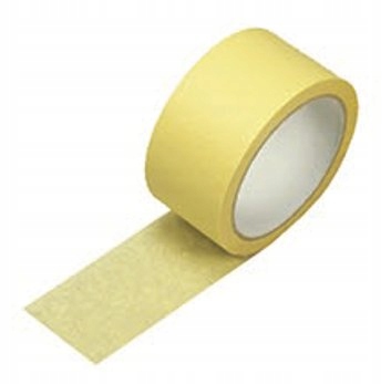 TAŚMA MALARSKA PAPIEROWA ŻÓŁTA 30mm / 25m PAPIER