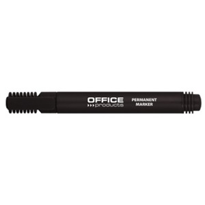 Marker permanentny Office Products okrągły czarny