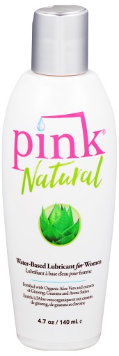PINK NATURAL 140ML Z ALOESEM - ŚRODEK NAWILŻAJĄCY