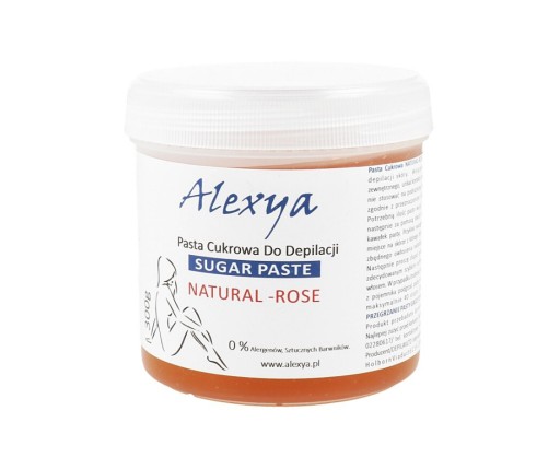 ALEXYA PASTA CUKROWA DO DEPILACJI NATURAL ROSE