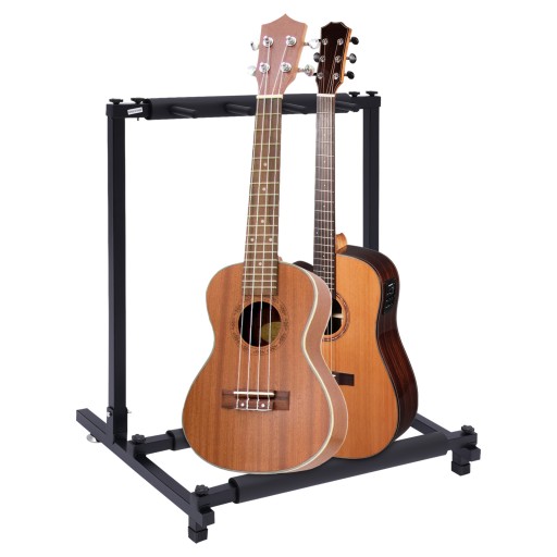 3-składany stojak na gitarę lub basową Uniwersalny Stojak