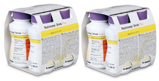 NUTRI comp DRINK zestaw 8 x 200ml smak bananowy