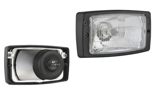 LAMPA PRZEDNIA REFLEKTOR PROSTOKĄTNY