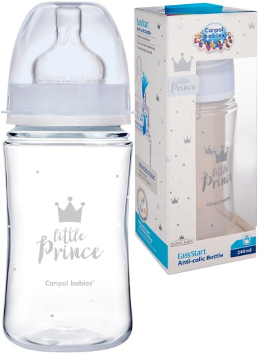 CANPOL BUTELKA ANTYKOLKOWA ROYAL 240ML SMOCZEK 3m+