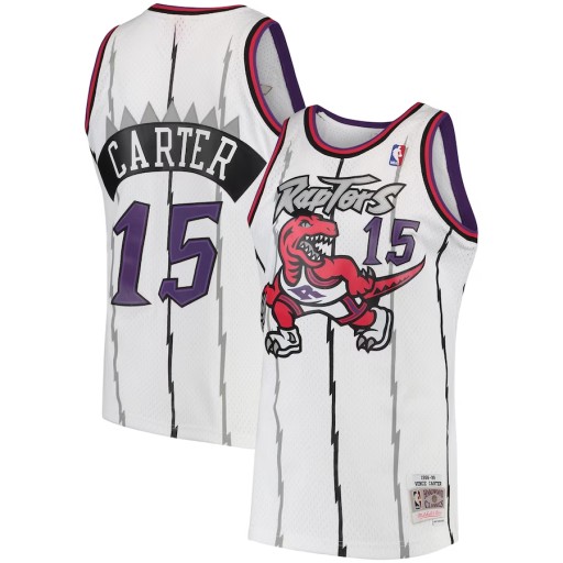 Koszulka do koszykówki Vince Carter Toronto Raptors