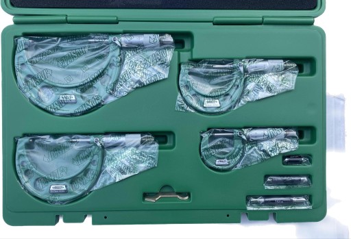INSIZE 3203-1004A mikrometr 0-100 mm + świadectwo