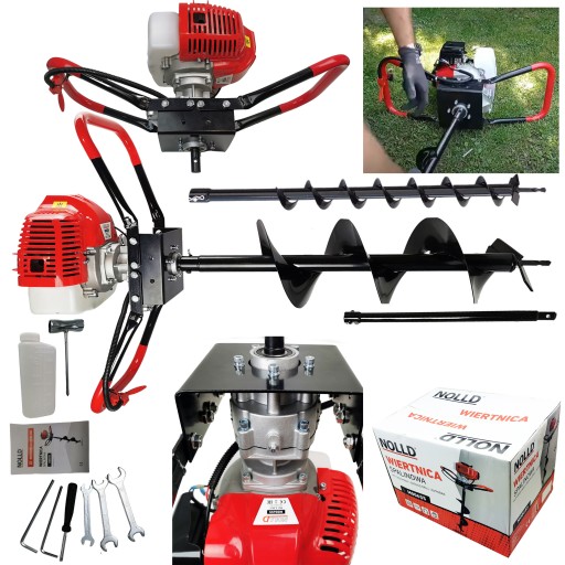 WIERTNICA GLEBOWA ŚWIDER SPALINOWY FI 6 CM 25 CM