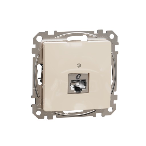 Sedna Design Gniazdo komputerowe RJ45 beż