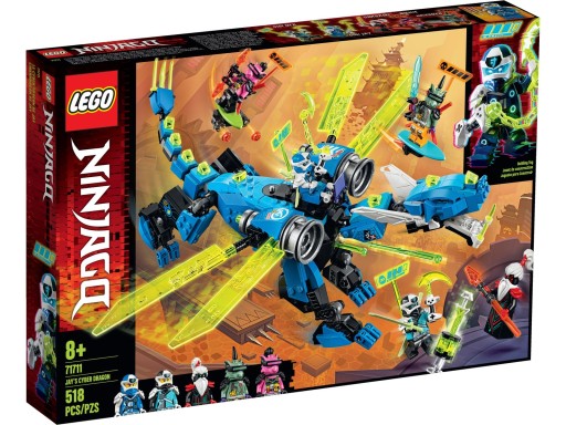 LEGO 71711 Ninjago Cybersmok Jay Nya Hausner Richi