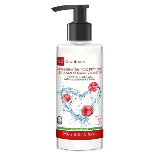Żel pod prysznic z Balsamem - GoCranberry 250 ml