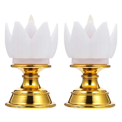 ŚWIECE NA BATERIE LAMPA LOTOSOWA ŚWIECA LAMPA LOTOSOWA LAMPA NOCNA LED