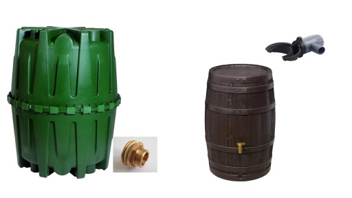Zestaw Zbiornik na deszczówkę Herkules1600+VINO