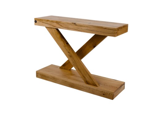 KONSOLA Dębowa Loft DREWNO LITE 70 cm SKD-200