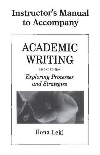 Academic Writing 2nd Edition Instructor's (opis!)