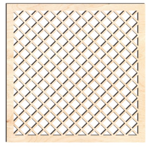 PANEL AŻUR DEKORACYJNY KRATKA 39x39cm