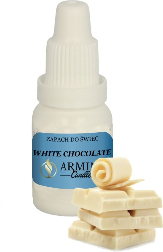 ZAPACH DO ŚWIEC PARAFINY WHITE CHOCOLATE 10 ML