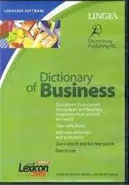 DICTIONARY OF BUSINESS CD-ROM